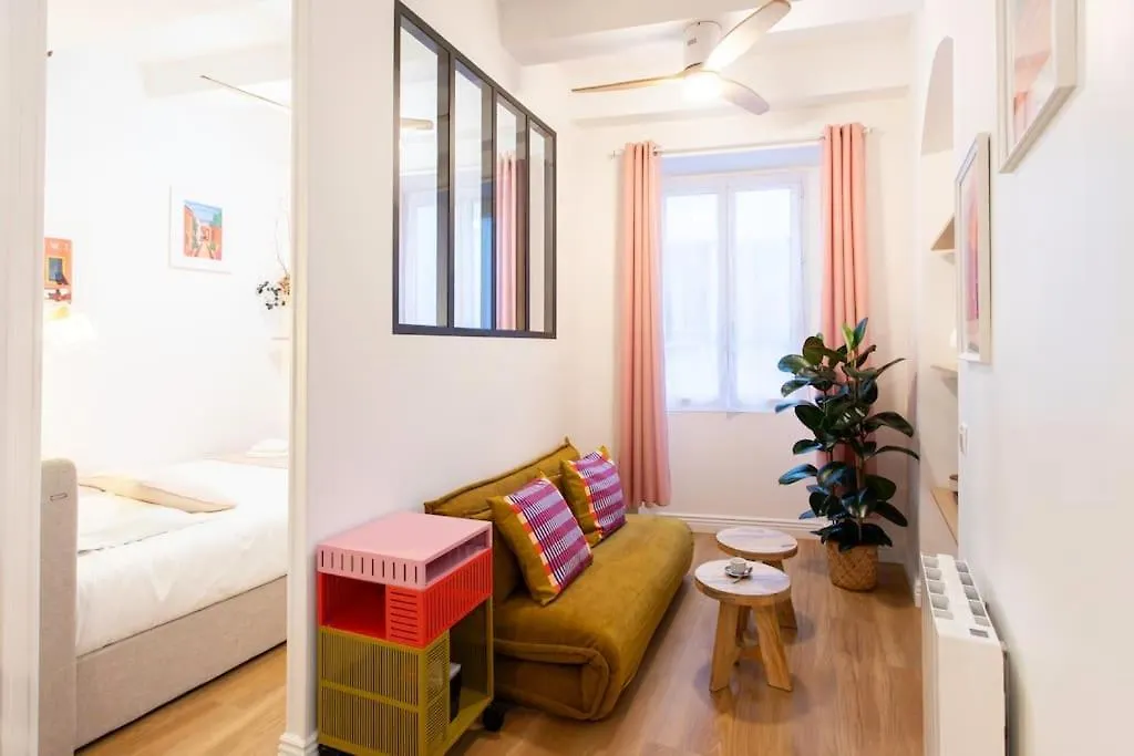 L59 Apartment La Loge Vieux Nice, Central Ac & Wifi 0*, Nice Frankrijk