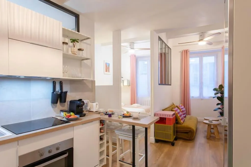 L59 Apartment La Loge Vieux Nice, Central Ac & Wifi Nice