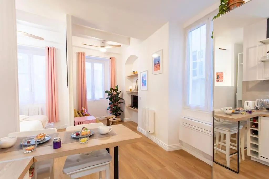 L59 Apartment La Loge Vieux Nice, Central Ac & Wifi